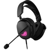 ASUS ROG Pelta Core, Gaming-Headset schwarz, Wired USB-A/C, Aura Sync RGB-Beleuchtung 