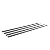 Alphacool AlphaTube TPV-Schlauch 12,7/7,6 schwarz, 4 x 60cm Gerade in Retailbox