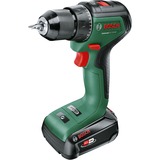 Bosch Akku-Bohrschrauber UniversalDrill 18V-60 grün/schwarz, Li-Ionen Akku 2,0Ah, Koffer, POWER FOR ALL ALLIANCE