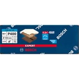 Bosch Professional Expert C470 Schleifblatt, Ø 150mm, K400 Multilochung 50 Stück, für Exzenterschleifer