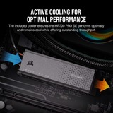 Corsair MP700 PRO SE mit Luftkühler 4 TB, SSD PCIe 5.0 x4 NVMe 2.0, M.2 2280 