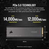 Corsair MP700 PRO SE mit Luftkühler 4 TB, SSD PCIe 5.0 x4 NVMe 2.0, M.2 2280 