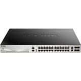 D-Link DGS-3130-30PS/E, Switch 370W PoE Budget