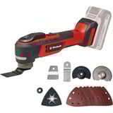 EINHELL Professional Akku-Multifunktions-Werkzeug TP-MG 18 Li BL-Solo, 18Volt rot/schwarz, ohne Akku und Ladegerät, inkl. Zubehör
