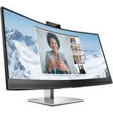 HP E34m G4, LED-Monitor 86 cm(34 Zoll), schwarz/silber, VA, WQHD, USB-C, Webcam