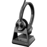 HP Poly Savi 7320 Office DECT, Headset schwarz, Stereo, USB-A, USB-C, Microsoft Teams