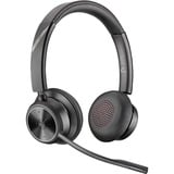 HP Poly Savi 7320 Office DECT, Headset schwarz, Stereo, USB-A, USB-C, Microsoft Teams