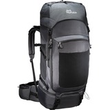 Jack Wolfskin Wilderness Photo Pack 65        , Rucksack dunkelgrau, 50+15 Liter