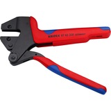 KNIPEX Crimp-Systemzange 97 43 200 A, Crimpzange rot/blau, ohne Crimpeinsätze