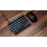 Keychron Q11, Gaming-Tastatur schwarz/blau, DE-Layout, Keychron K Pro Brown, Hot-Swap, Aluminiumrahmen, RGB