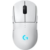 Logitech G PRO 2 LIGHTSPEED, Gaming-Maus weiß, LIGHTSPEED, HERO 2, für Windows