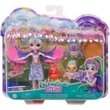 Mattel Enchantimals Filia Finch Familie, Puppe 