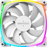 Montech AX120 PWM 120x120x25, Gehäuselüfter weiß, 120 mm