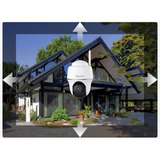 Reolink Argus Series B430 mit Solar Panel, Überwachungskamera weiß, 5MP, WLAN
