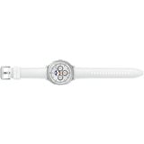 SAMSUNG Galaxy Watch8 Classic, Smartwatch weiß, 46mm, LTE, Hybrid-Armband