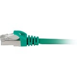 Sharkoon Patchkabel SFTP, RJ-45, mit Cat.7a Rohkabel grün, 3 Meter