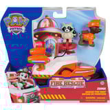 Spin Master Paw Patrol Fire Rescue - Zumas Rettungsboot, Spielfahrzeug mit Zuma Hundefigur und Waschbärenfigur