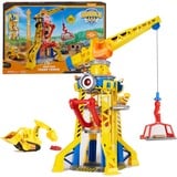 Spin Master Rubble & Crew - Baupfoten Hof Kran-Spielset, Spielfahrzeug 