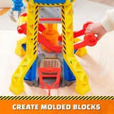 Spin Master Rubble & Crew - Baupfoten Hof Kran-Spielset, Spielfahrzeug 