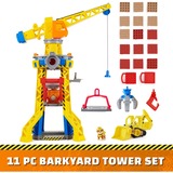 Spin Master Rubble & Crew - Baupfoten Hof Kran-Spielset, Spielfahrzeug 