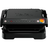 Tefal Optigrill 2in1 GC7728, Kontaktgrill schwarz, 2.100 Watt