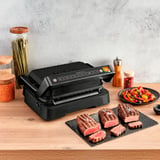 Tefal Optigrill 2in1 GC7728, Kontaktgrill schwarz, 2.100 Watt
