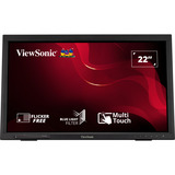 ViewSonic TD2223 Touchscreen, LED-Monitor 54.6 cm (21.5 Zoll), schwarz (matt), FullHD, TN, HDMI, DVI, VGA, USB-Hub