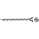 fischer Spanplattenschraube PowerFast 4,5x35 Senkkopf TX 200 Stück, mit Vollgewinde, Edelstahl A2