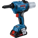Bosch Professional Akku-Nietpistole GRG 18V-16 C Professional, 18Volt blau/schwarz, 2x Li-Ion Akku ProCORE18V 4,0Ah, in L-BOXX