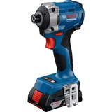 Bosch Professional Akku-Schlagschrauber GDR 18V-215 Professional, 18Volt blau, 2x Li-Ionen Akku 4,0Ah, in L-BOXX