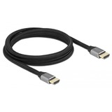 DeLOCK Ultra High Speed HDMI-Kabel 48 Gbps 8K 60Hz grau, 2 Meter