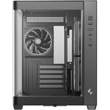 DeepCool CG330U 3F, Tower-Gehäuse schwarz, Panorama-Design