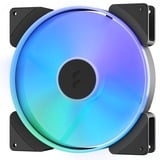 Fractal Design Prisma AL-18 ARGB PWM, Gehäuselüfter schwarz/weiß, 180 mm