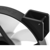 Fractal Design Prisma AL-18 ARGB PWM, Gehäuselüfter schwarz/weiß, 180 mm