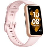 Huawei Band 7, Fitnesstracker gold, Silikonarmband in Nebula Pink