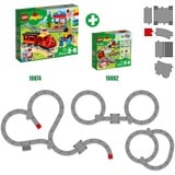 LEGO 10882 DUPLO Eisenbahn Schienen, Konstruktionsspielzeug 