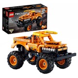 LEGO 42135 Technic Monster Jam El Toro Loco, Konstruktionsspielzeug Mit Rückziehmotor, Bausatz