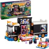 LEGO 42619 Friends Popstar-Tourbus, Konstruktionsspielzeug 
