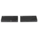 Lindy 100m HDBaseT KVM Extender, HDMI Verlängerung schwarz