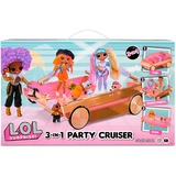 MGA Entertainment L.O.L. Surprise 3-in-1 Party Cruiser, Spielfahrzeug roségold/pink