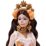 Mattel Barbie Signature Dia De Muertos 2025 -  Puppe in einem cremefarbenen Rüschenkleid 