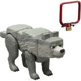 Mattel Minecraft Movie Wolf Actionfigur und Zubehör, Spielfigur Spielset mit 10 cm Figur