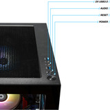 Thermaltake FTW A-Line 5060, Gaming-PC schwarz/transparent, Windows 11 Home 64-Bit