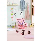 ZAPF Creation BABY born® Kinderwagen mit Tasche, Puppenwagen pink