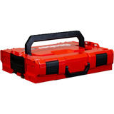 fischer L-BOXX FLB 102, leer, Werkzeugkiste rot/schwarz