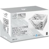 ASUS ROG Strix 1000W Platinum White Edition (ROG Equalizer), PC-Netzteil weiß, 1x 12 Pin High Power GPU, 4x PCIe, Kabelmanagement, 1000 Watt