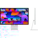 Apple Studio Display, LED-Monitor 68.3 cm (27 Zoll), silber, Neigungsverstellbarer Standfuß, Nanotexturglas, 5K Retina, Webcam