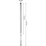 Bosch Professional EXPERT Hammerbohrer SDS-max-8X, Ø 20mm 5 Stück, Arbeitslänge 400mm