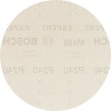 Bosch Professional Expert M480 Netzstruktur-Schleifblatt Ø 125mm, K240 50 Stück, für Exzenterschleifer