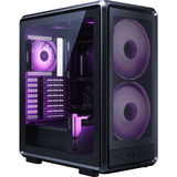 Cooler Master MasterFrame 500 Mesh ARGB , Tower-Gehäuse schwarz, Tempered Glass